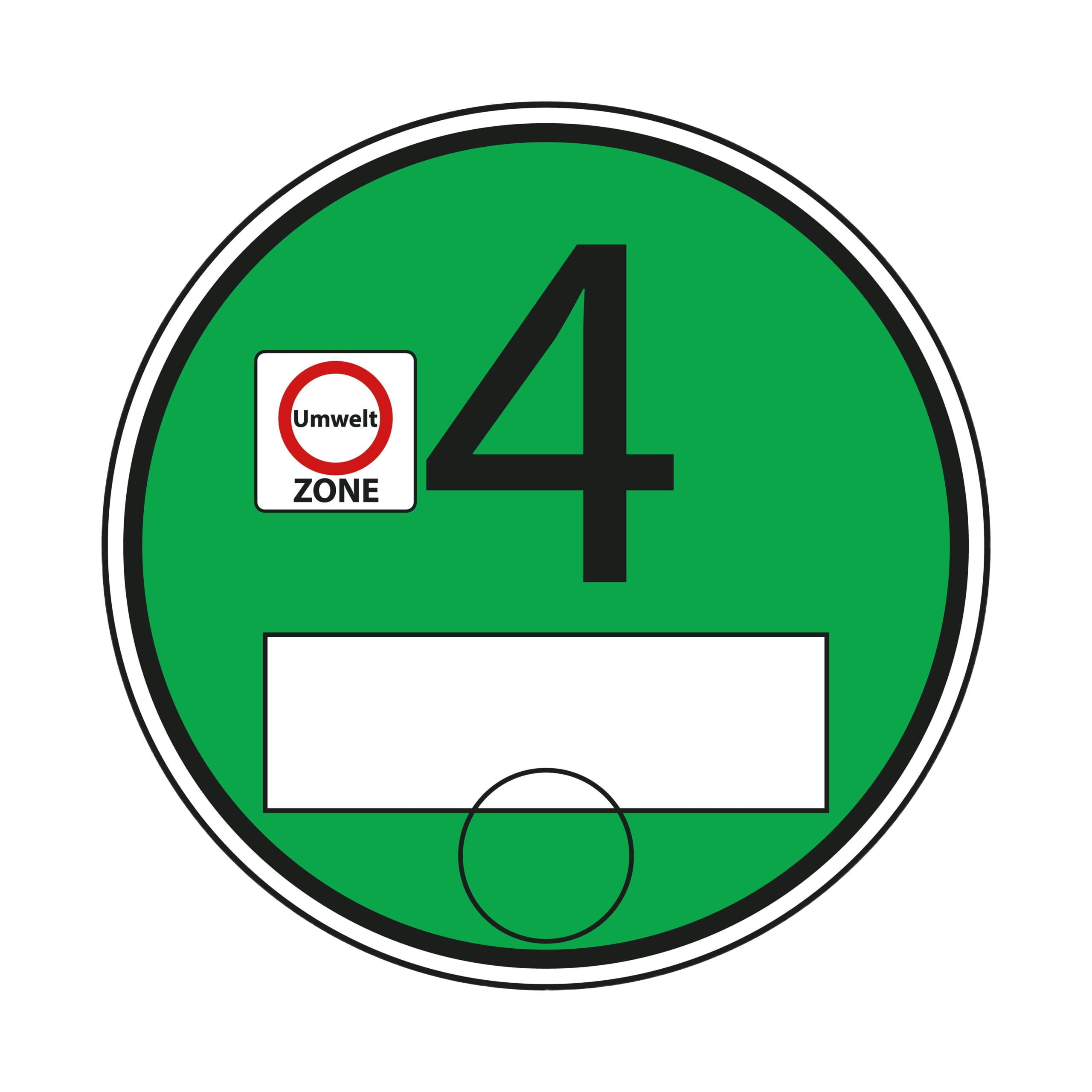 Afbeelding van een Milieusticker voor Duitsland